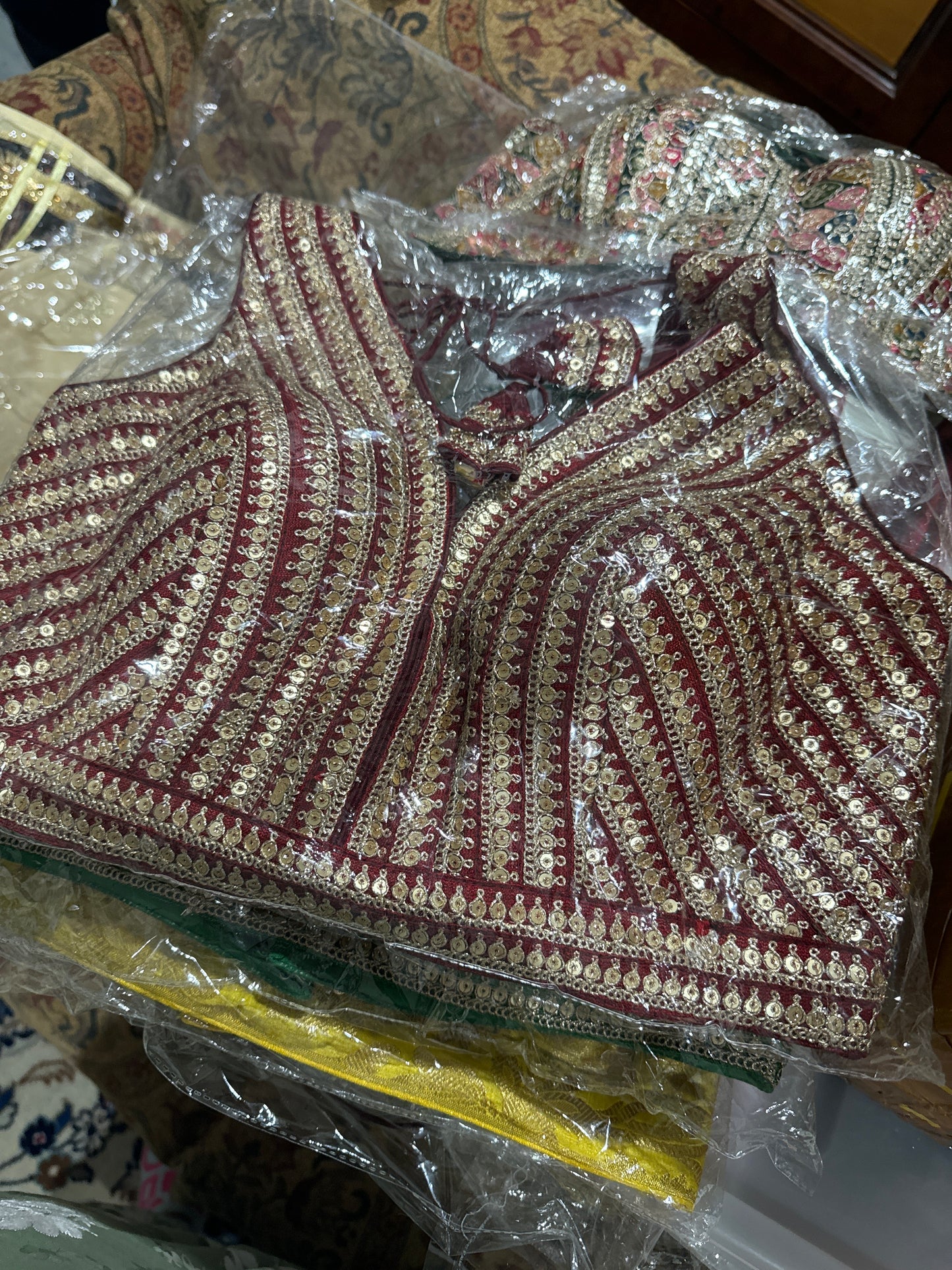Women blouse red