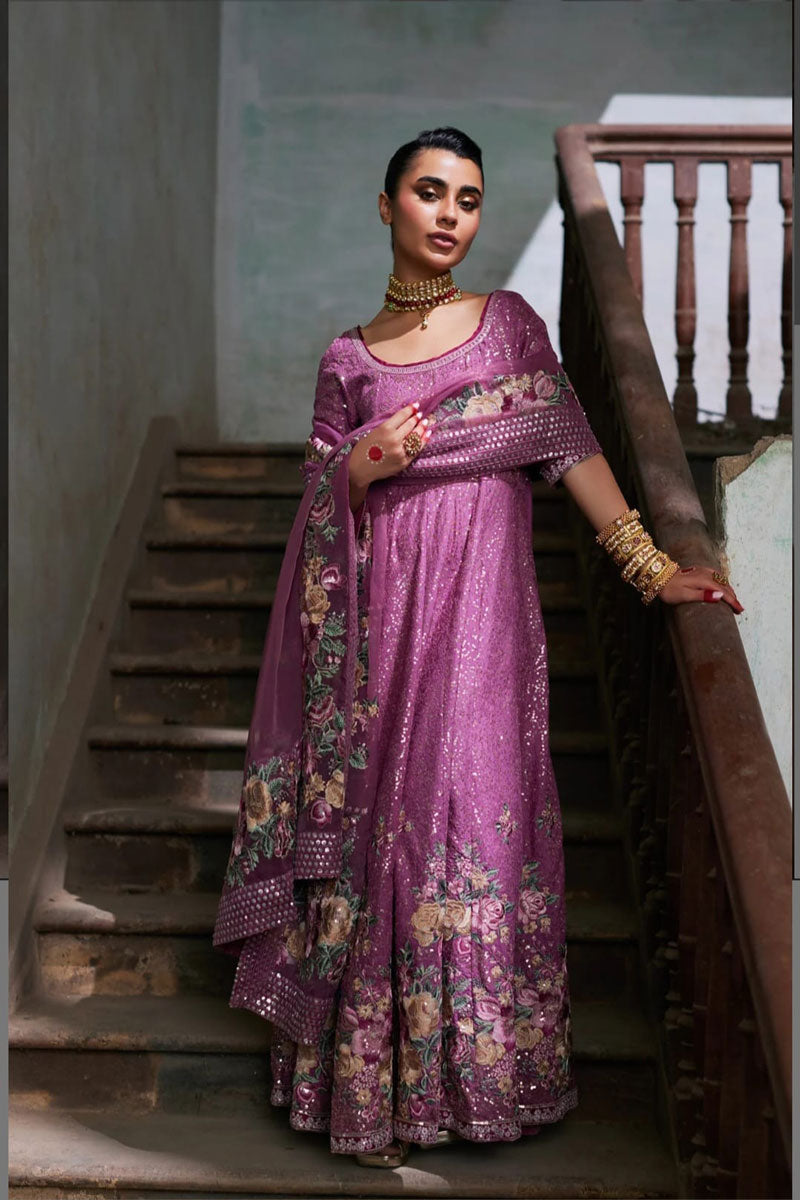 Embroidered Cotton Silk Frock - Ethnic !