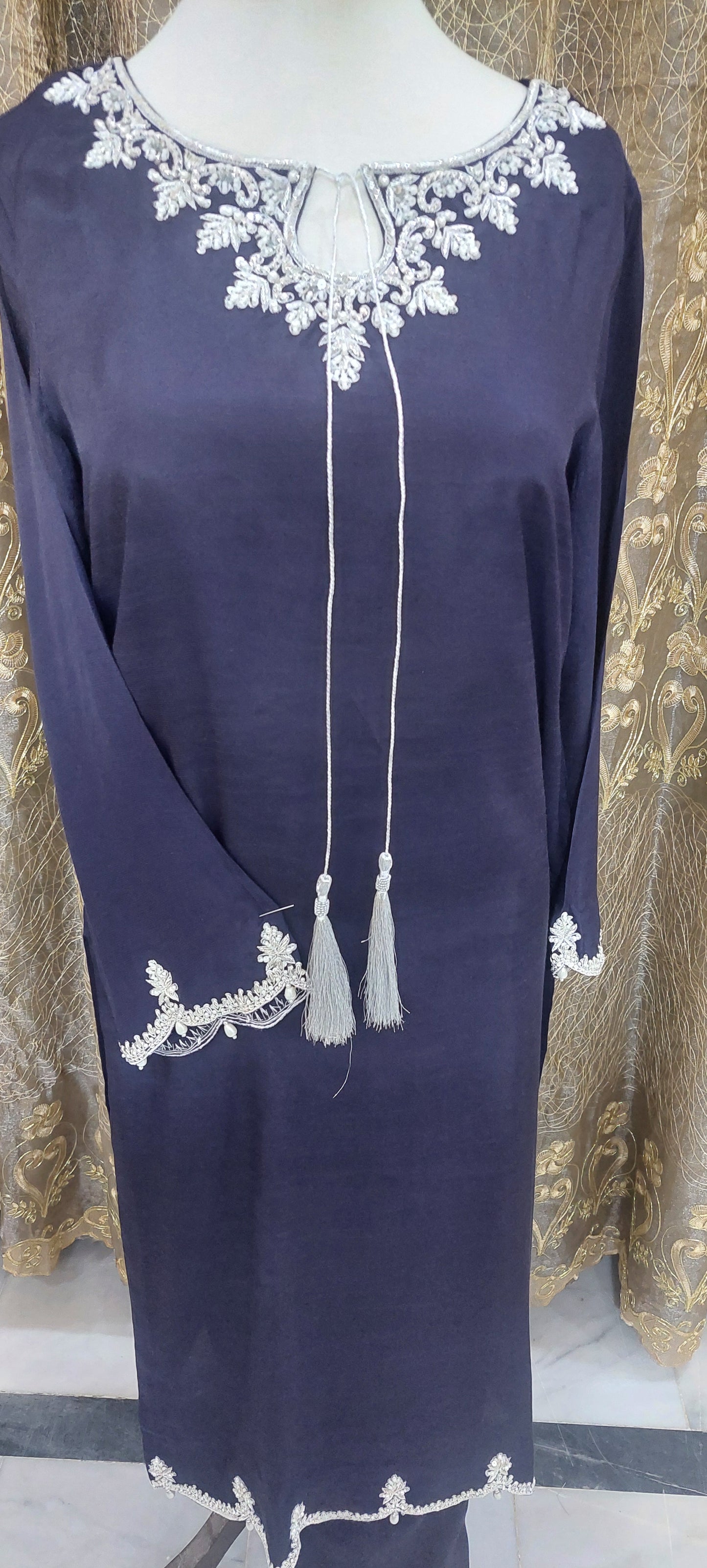 Korain raw silk 3 piece