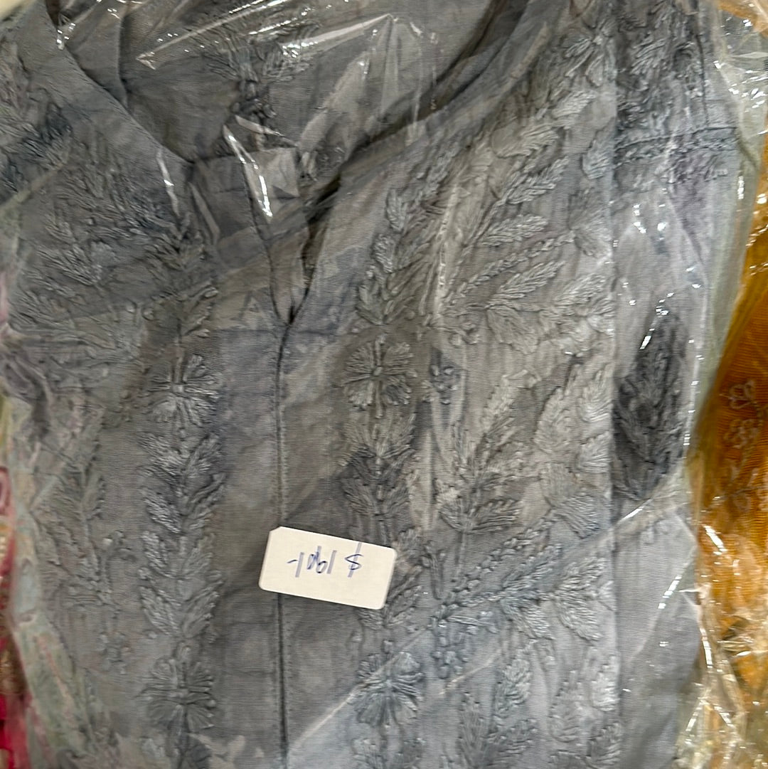 chikankari 3 pc suit