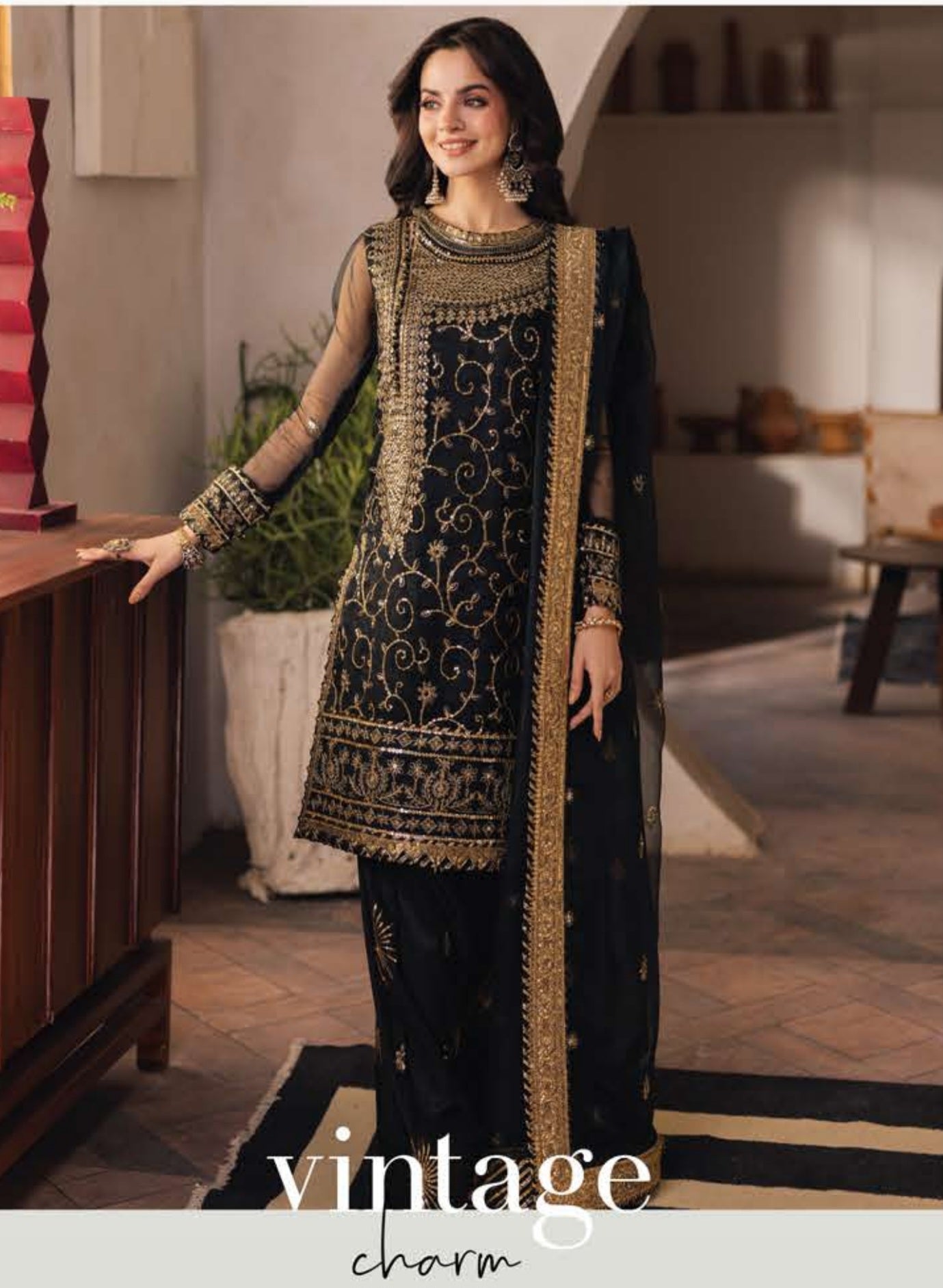 Luxury fancy chiffon