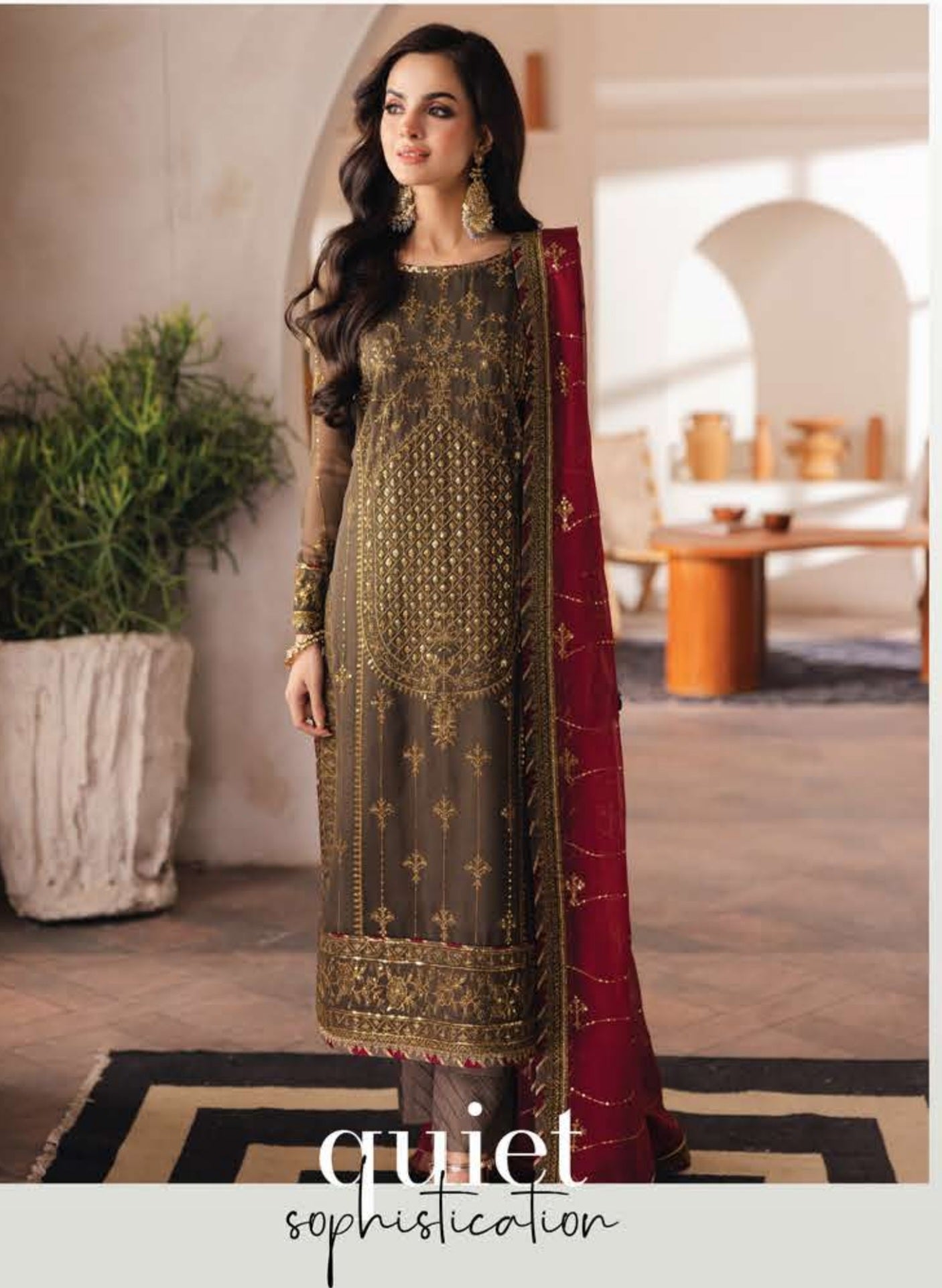 Luxury fancy chiffon
