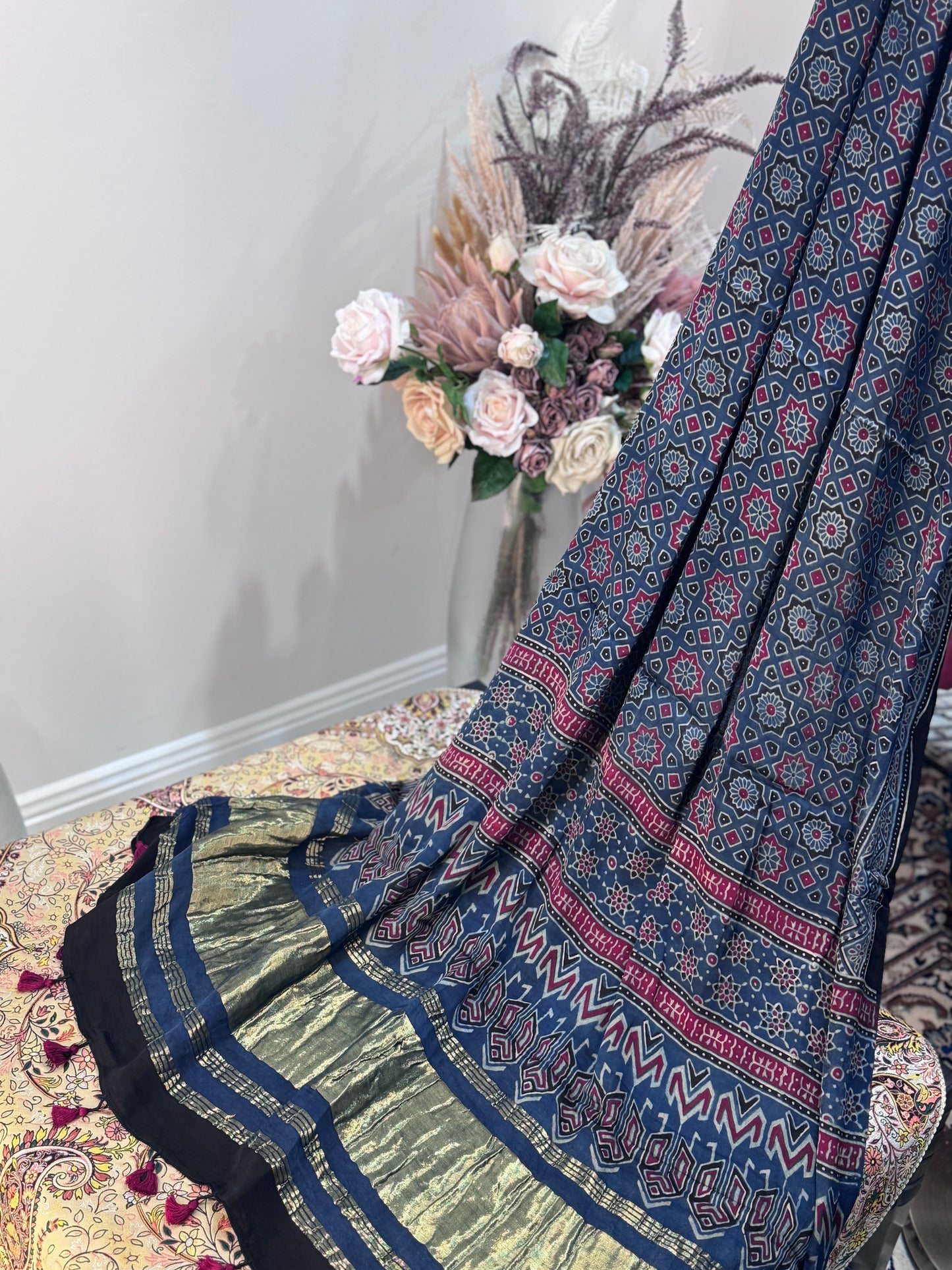 Ajrak dupattas