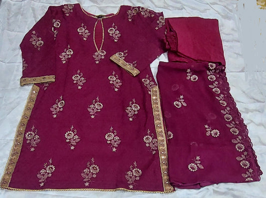 3 piece farshi shalwar suit