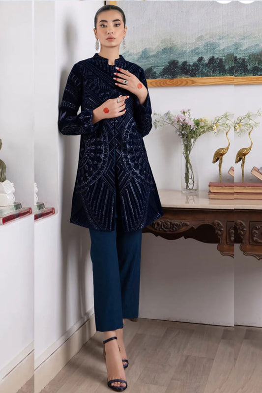 Iznik Embroidered Velvet 2 Piece