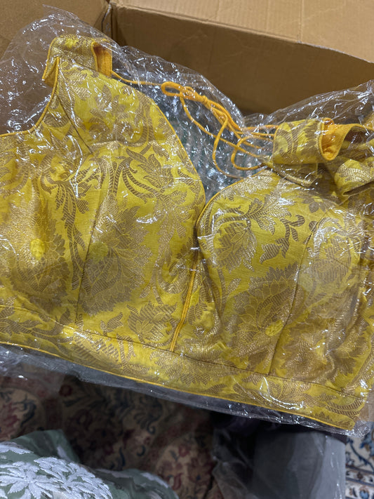 Women blouse yellow