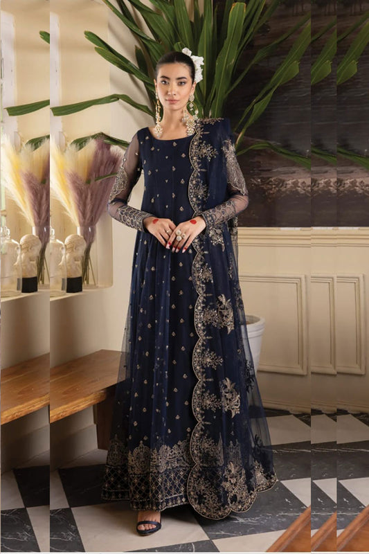 Iznik Embroidered Net 3 Piece