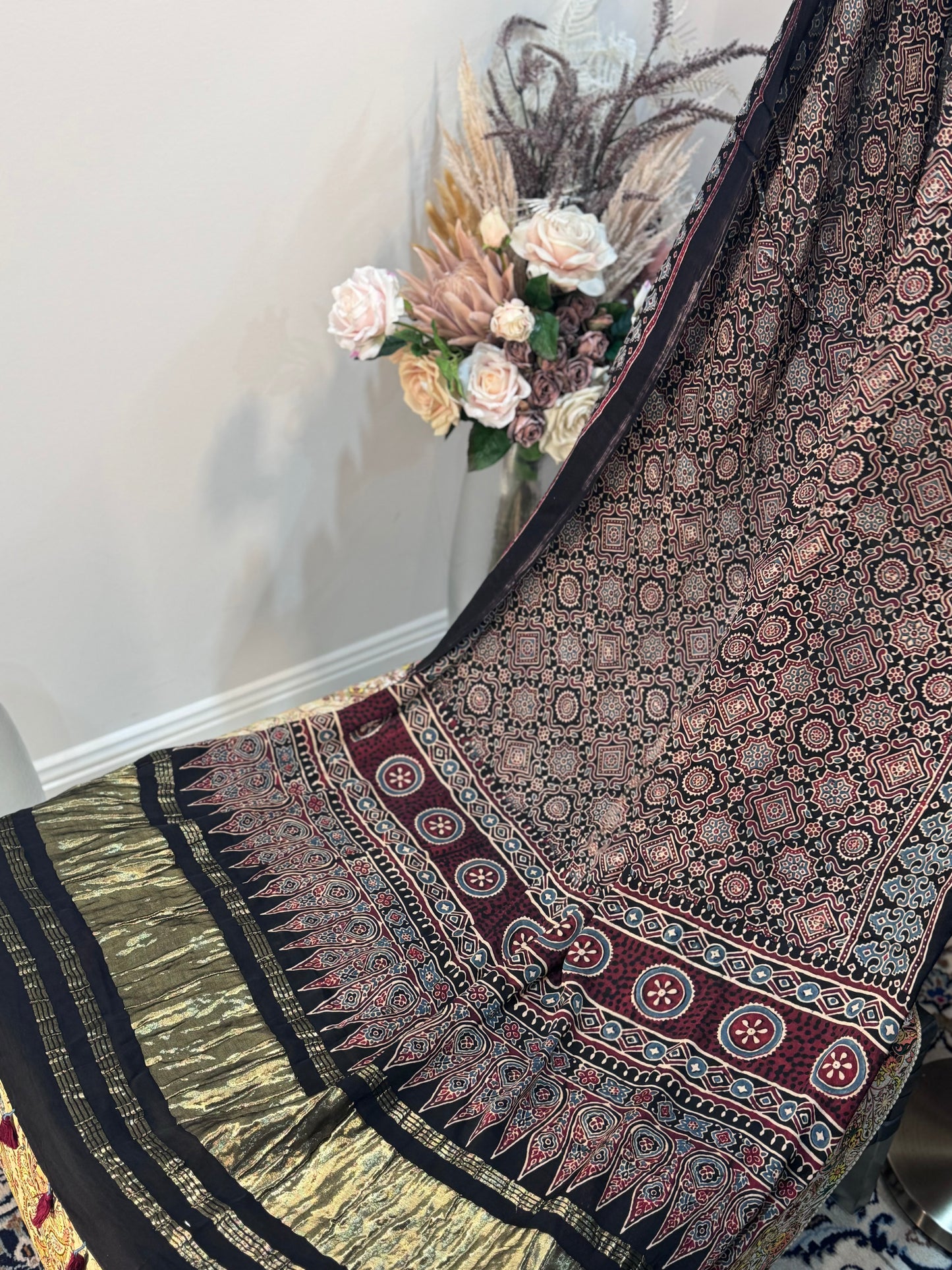 Ajrak dupattas