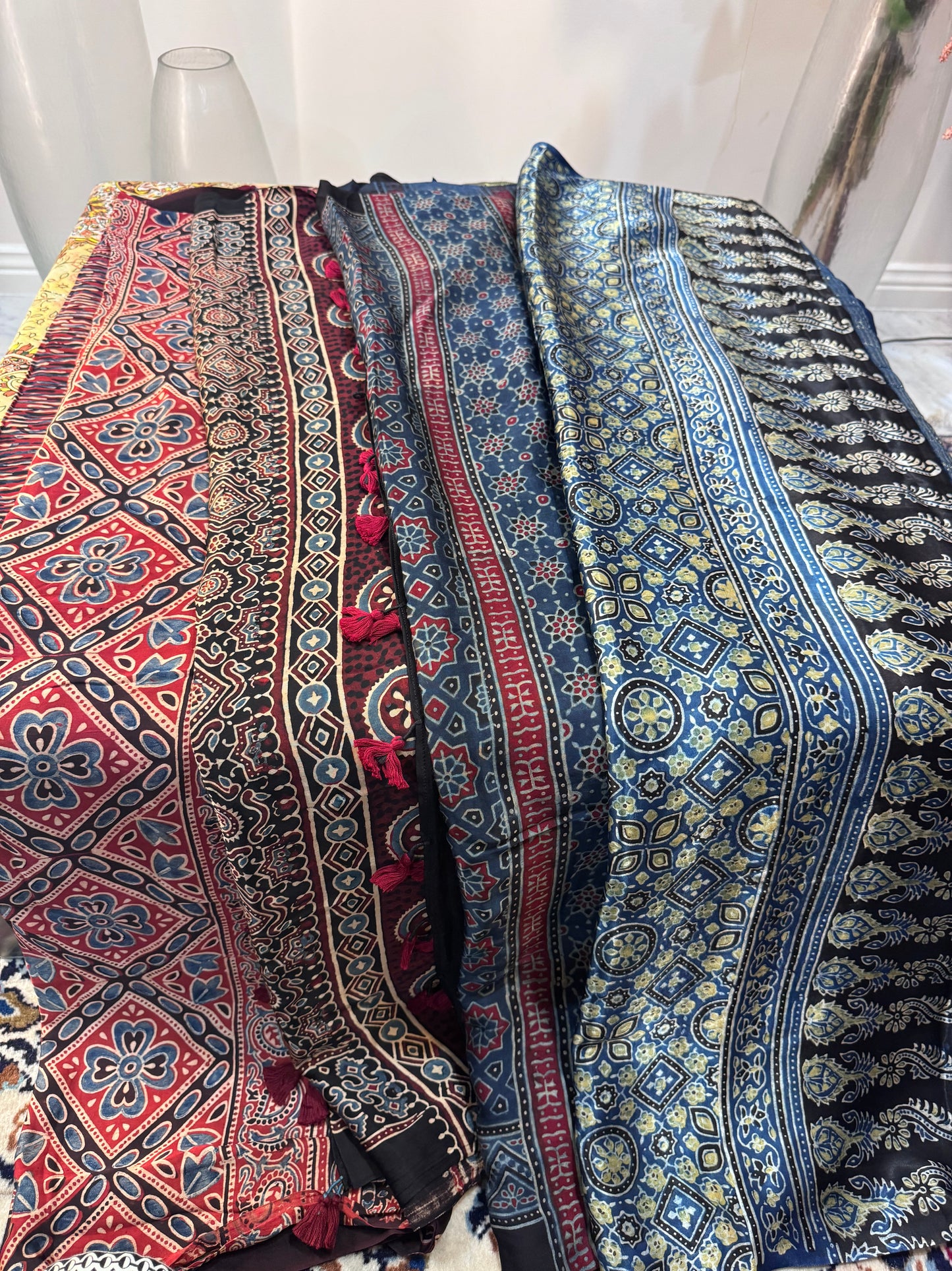 Ajrak dupattas